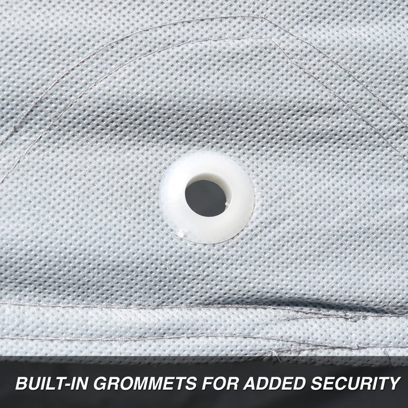 Budge VB-1 Lite Van Cover Indoor, Dustproof, UV Resistant Van Cover Fits Mini Vans up to 216â€ L x 60" W x 60" H, Gray, Size V1: Fits up to 18' - Image 5